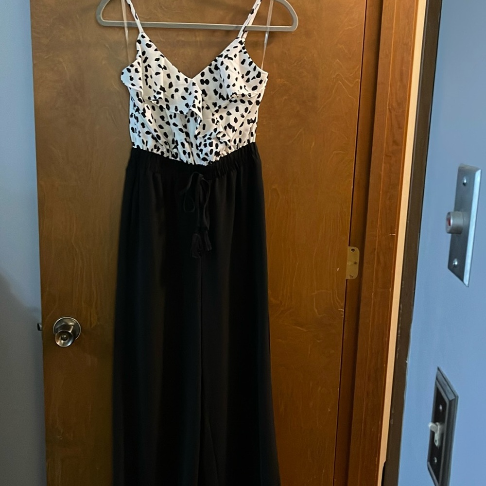 Never worn! Spaghetti Strap Jumpsuit